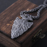 Northern Arrow Steel Pendant The Dragon Shop