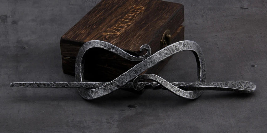 SHIELDMAIDEN Metal Hairpin The Dragon Shop