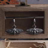 WINGED MAIDEN Steel Earrings The Dragon Shop