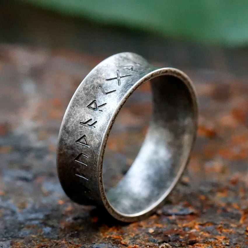 NORTHMEN Steel Ring The Dragon Shop