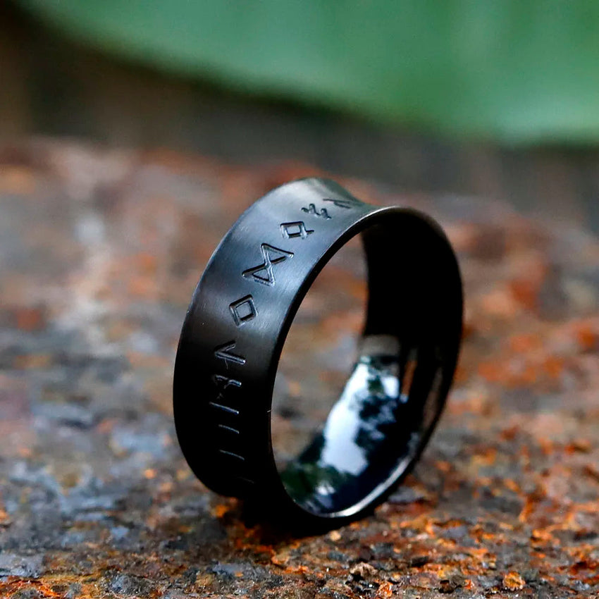 NORTHMEN Steel Ring The Dragon Shop