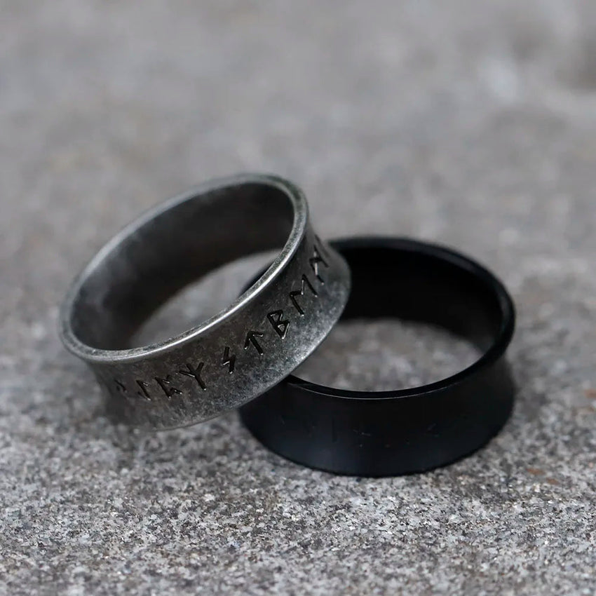 NORTHMEN Steel Ring The Dragon Shop