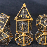 DOOMREALM RPG Metal Dice Set The Dragon Shop