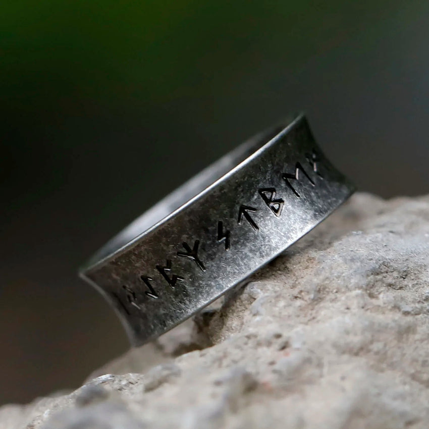 NORTHMEN Steel Ring The Dragon Shop