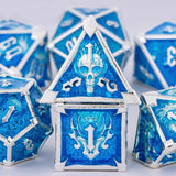 DOOMREALM RPG Metal Dice Set The Dragon Shop