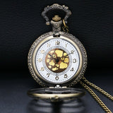 Steampunk Bone Pocket Watch - The Dragon Shop - Geek Culture