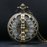 Steampunk Bone Pocket Watch - The Dragon Shop - Geek Culture