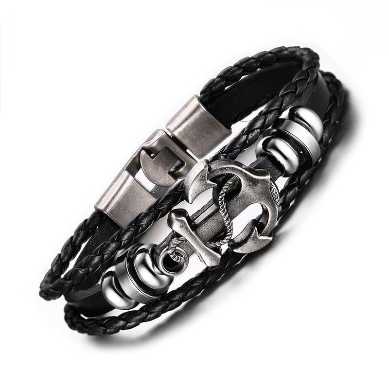 Sea Spirit Leather Bracelet - The Dragon Shop - Geek Culture