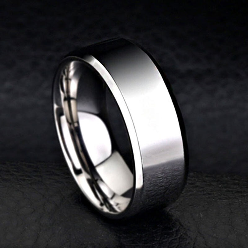 STRONG AS STEEL Stainless Ring - The Dragon Shop - Geek Culture