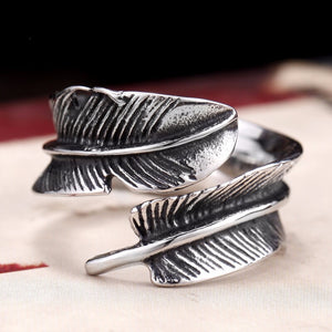 RAVEN Steel Ring The Dragon Shop