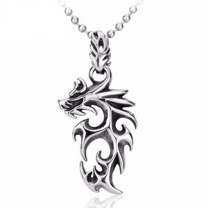 Dragon Storm Steel Necklace The Dragon Shop