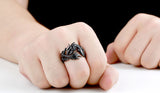 Dragon Storm Steel Ring - The Dragon Shop - Geek Culture