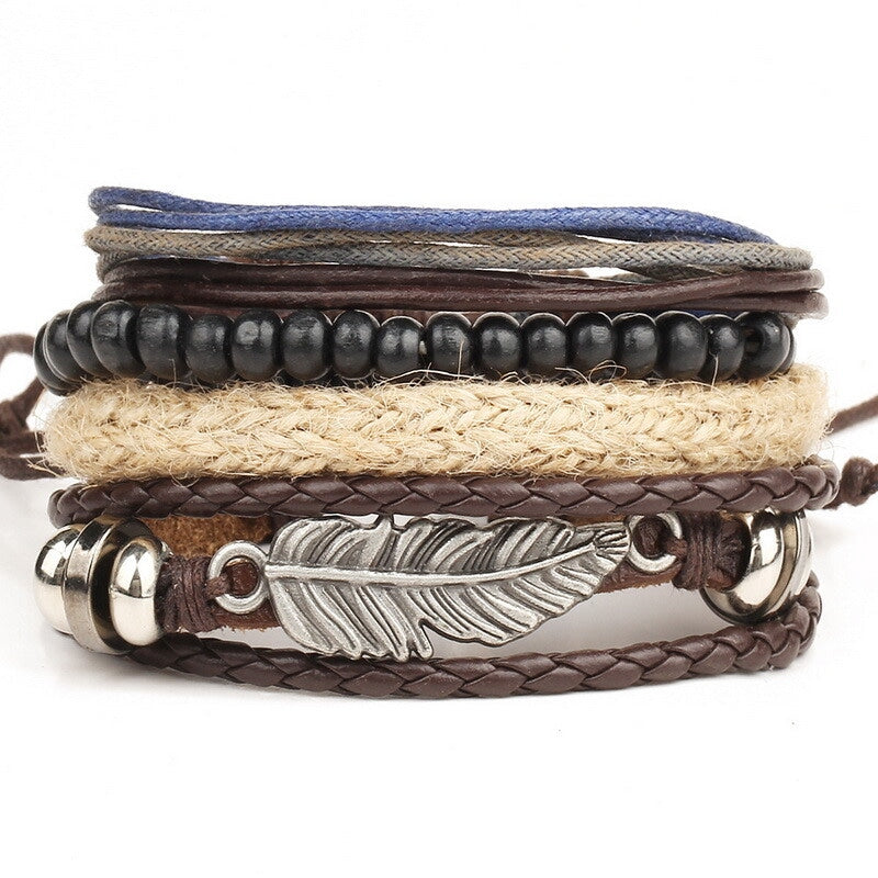 NOMAD Leather Bracelet Series - The Dragon Shop - Geek Culture