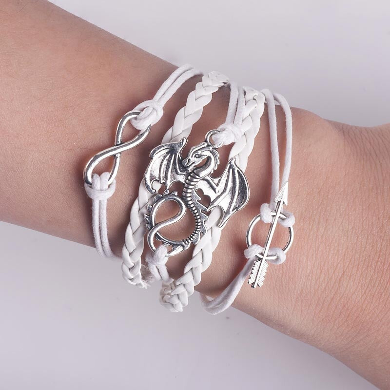 Dragon Mage Leather Bracelet The Dragon Shop