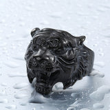 Tiger Fury Steel Ring - The Dragon Shop - Geek Culture