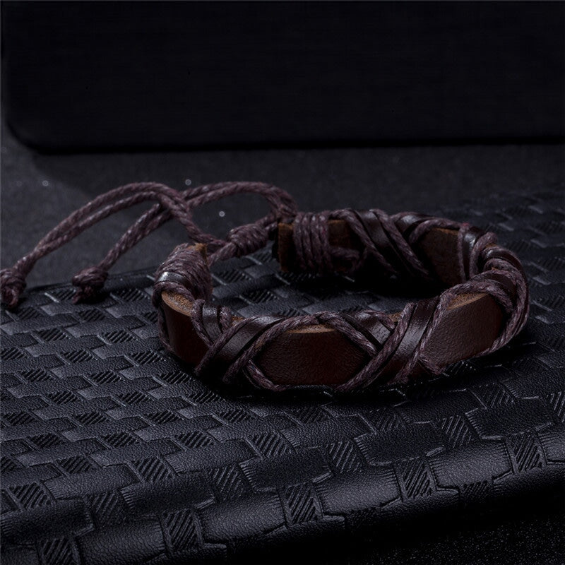 FORGE Viking Leather Bracelet The Dragon Shop