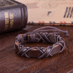 FORGE Viking Leather Bracelet The Dragon Shop