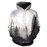 Northern Winds Artistic Hoodie - The Dragon Shop - Geek Culture