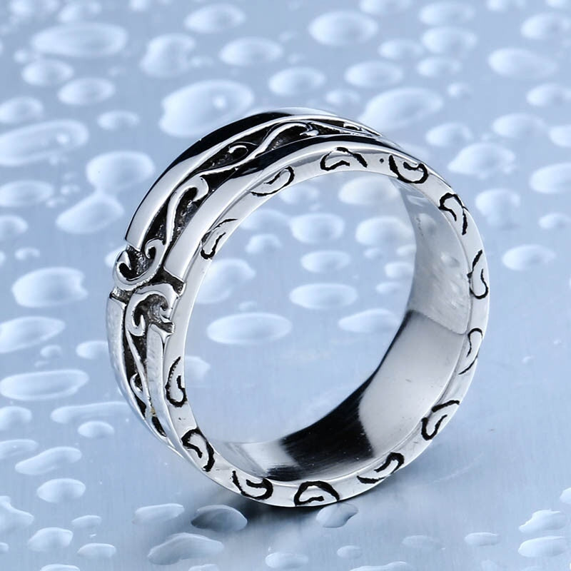 Viking Pride Steel Ring The Dragon Shop