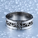Viking Pride Steel Ring The Dragon Shop