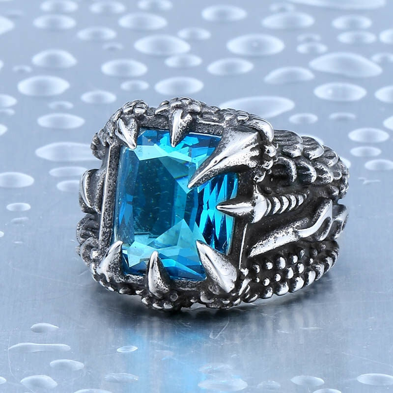 Dragon Grasp Steel Ring The Dragon Shop
