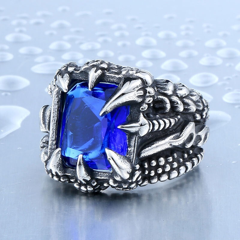 Dragon Grasp Steel Ring The Dragon Shop