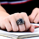 Dragon Grasp Steel Ring The Dragon Shop