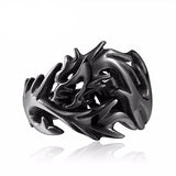 Dragon Storm Steel Ring The Dragon Shop