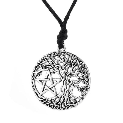 Yggdrasil Pentagram Necklace - The Dragon Shop - Geek Culture