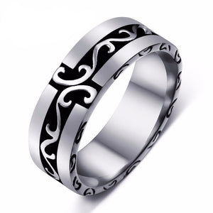 Viking Pride Steel Ring The Dragon Shop