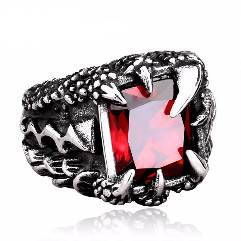 Dragon Grasp Steel Ring The Dragon Shop