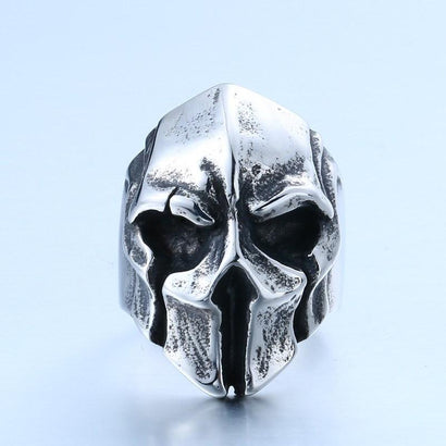 Skeleton King Steel Ring - The Dragon Shop - Geek Culture