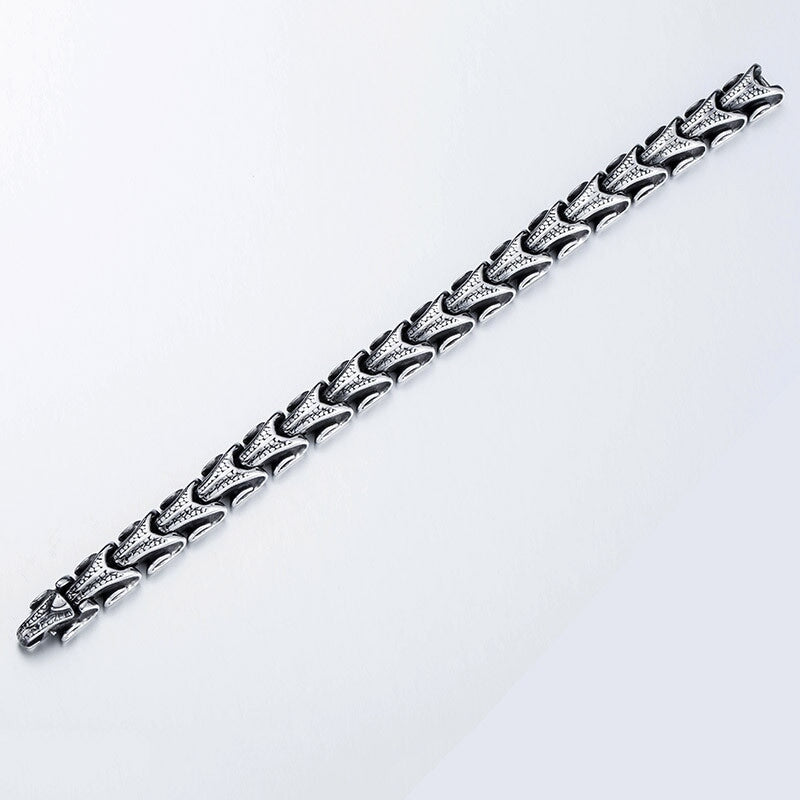Eternal Dragon Steel Bracelet The Dragon Shop