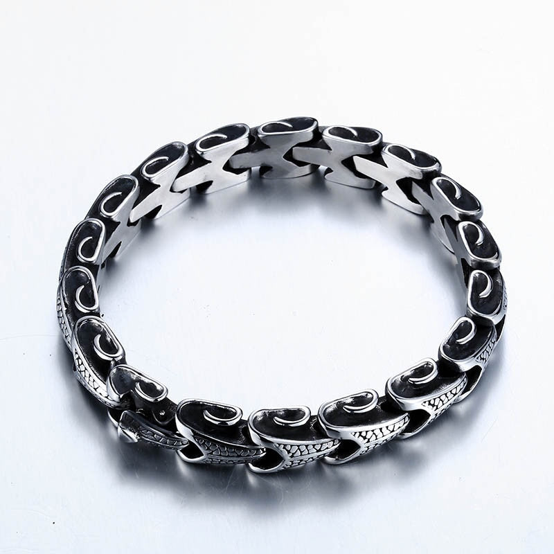 Eternal Dragon Steel Bracelet The Dragon Shop
