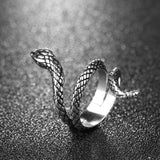 COVET Serpentine Steel Ring - The Dragon Shop - Geek Culture