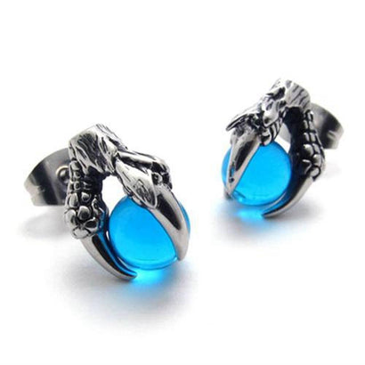 DRAGON CLAW Stainless Steel Earrings - The Dragon Shop - Geek Culture