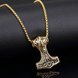 Thor Mjölnir Steel Necklace The Dragon Shop