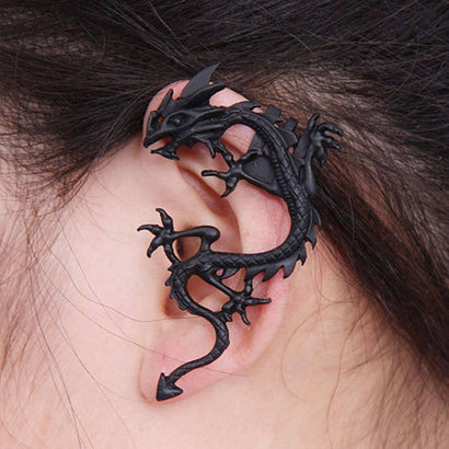 THE LIZARD Stainless Steel Earring - The Dragon Shop - Geek Culture