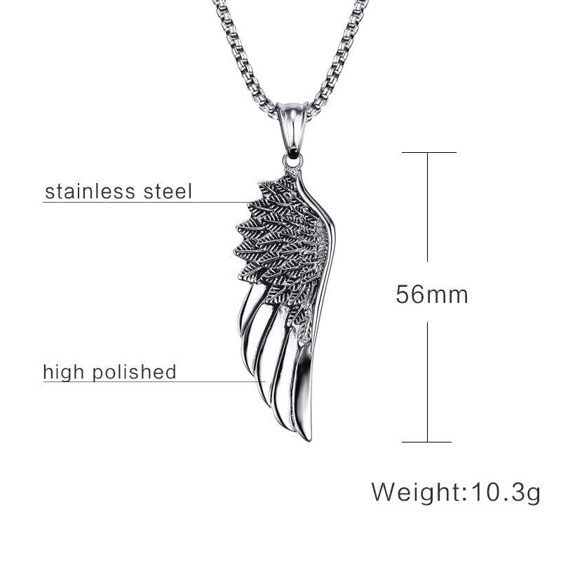 GUARDIAN Steel Necklace The Dragon Shop