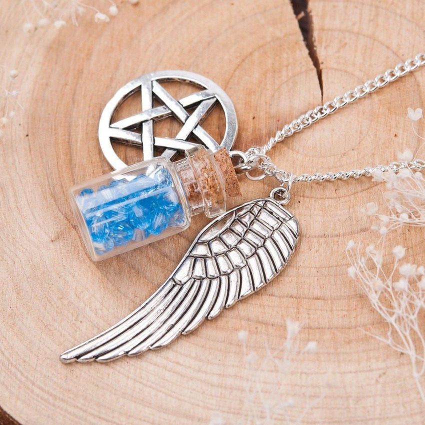 "DUALITY" Silver Necklace - The Dragon Shop - Geek Culture
