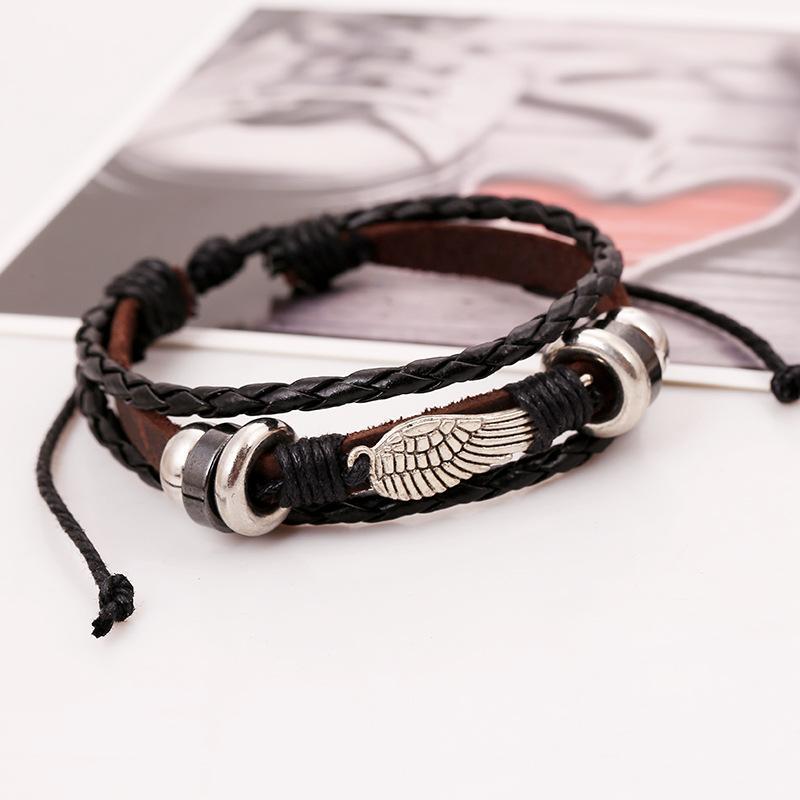 TRAVELLER Leather Bracelet - The Dragon Shop - Geek Culture