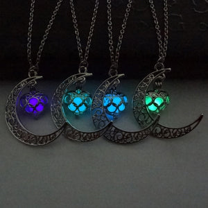Luminous Moon Necklace The Dragon Shop