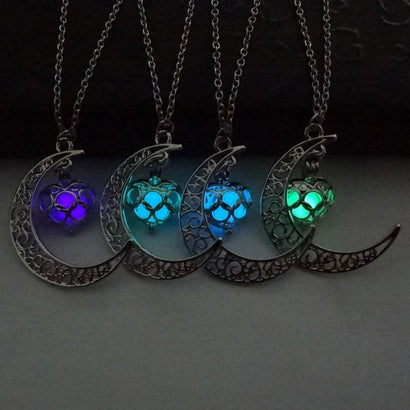 Luminous Moon Necklace - The Dragon Shop - Geek Culture