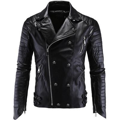 BLACK MAGIC Leather Jacket - The Dragon Shop - Geek Culture