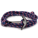 Anchors Aweigh Layered Bracelet The Dragon Shop