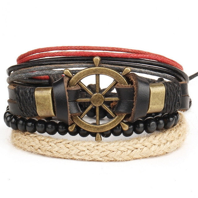 NOMAD Leather Bracelet Series - The Dragon Shop - Geek Culture