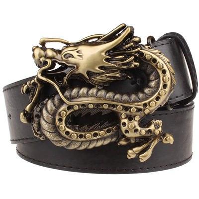 DRAGONITE Leather Belt - The Dragon Shop - Geek Culture