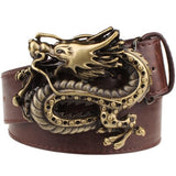 DRAGONITE Leather Belt The Dragon Shop