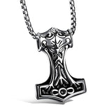 Thor Mjölnir Steel Necklace The Dragon Shop