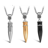 BULLETPROOF Steel Necklace - The Dragon Shop - Geek Culture